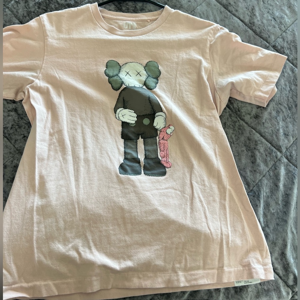 KAWS UT Medium Pink Tshirt
